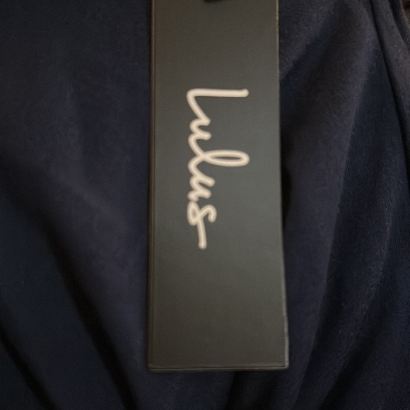 Lulu’s High Hopes Blue Long Sleeve Bodycon Dress NWT Size Medium D13774HRL - Picture 11 of 11